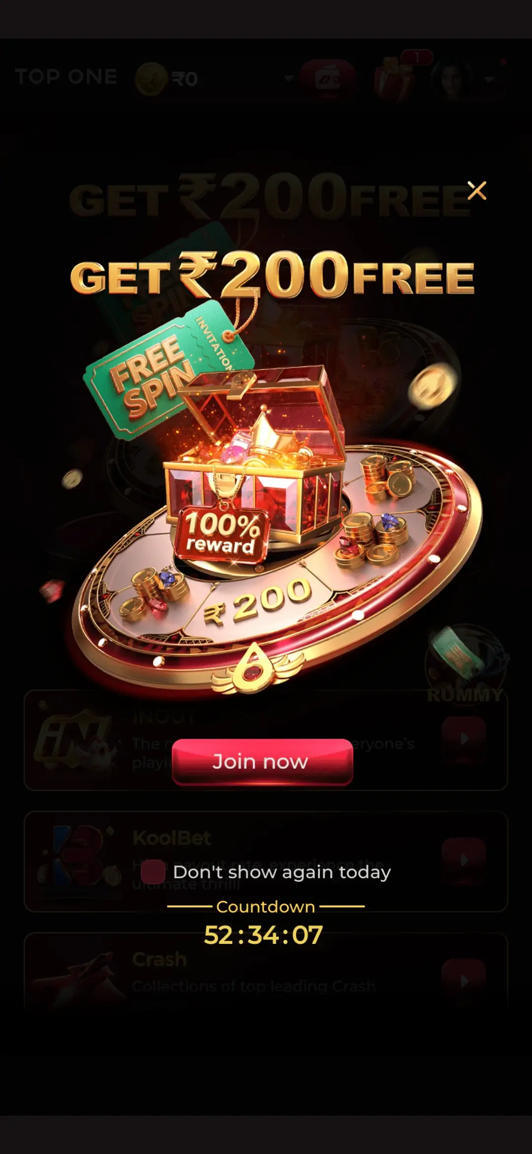 Top One-Game App